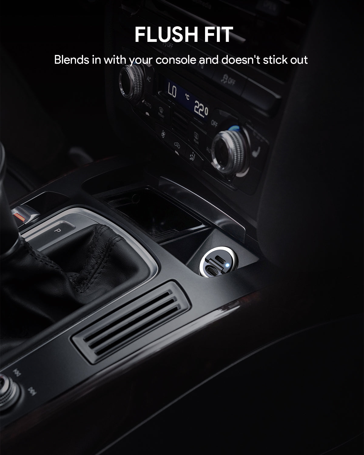 AUKEY Car Charger 30W Dual Port USB C PD 3.0 CC-A4