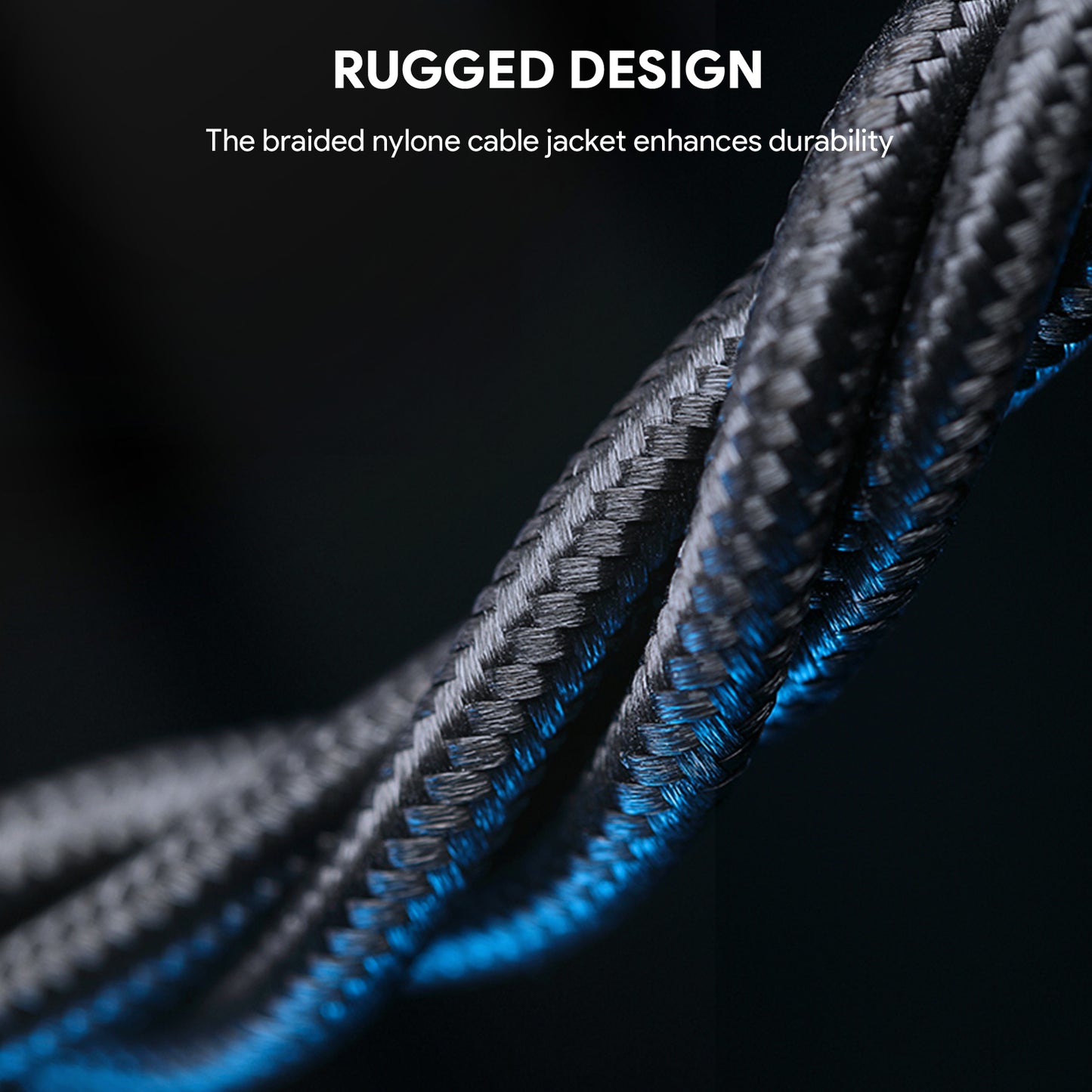 Kabel Charger AUKEY USB-C ke Lightning MFI CB-NCL2 Braided Nylon 1.8M
