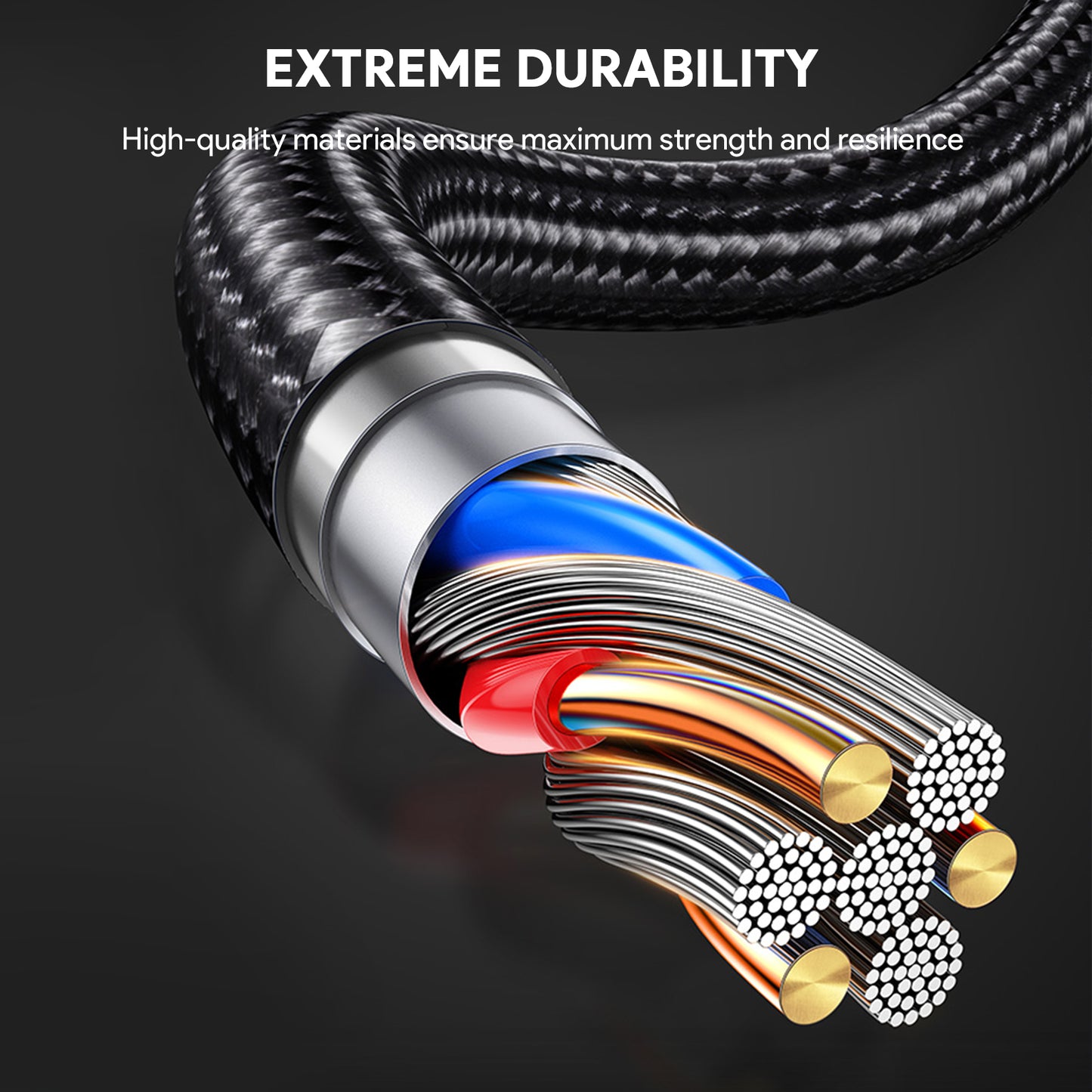 Kabel Charger AUKEY USB-C ke Lightning MFI CB-NCL2 Braided Nylon 1.8M