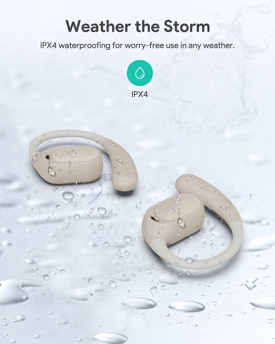 AUKEY Open Ear Seri Nirkabel Sejati Bluetooth Dengan Kontrol Aplikasi IPX4 EP-S1