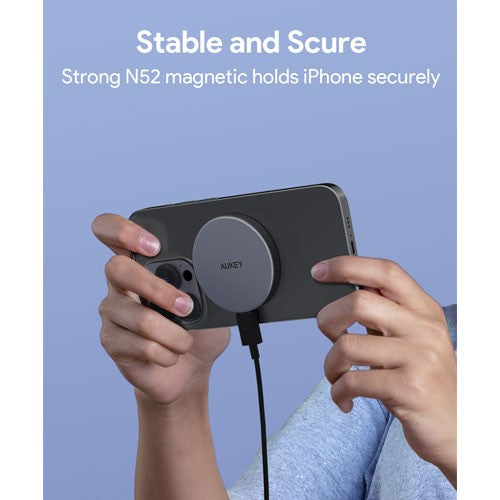 Pengisian Daya Nirkabel Magnetik AUKEY 15W LC-MC10