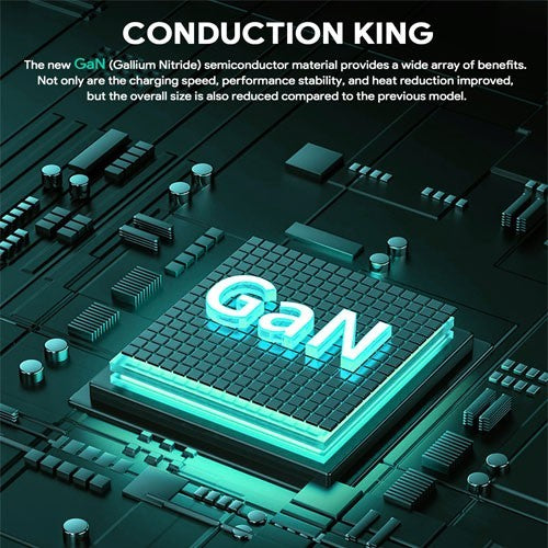 Aukey Charger Type C 20W GAN PD 3.0 Fast Charging Black & White PA-B1T