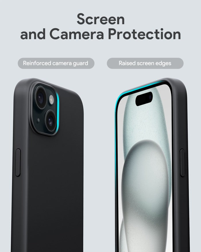 AUKEY iPhone 15 Plus Premium Silicone Case PC-GJ10B with MagSafe