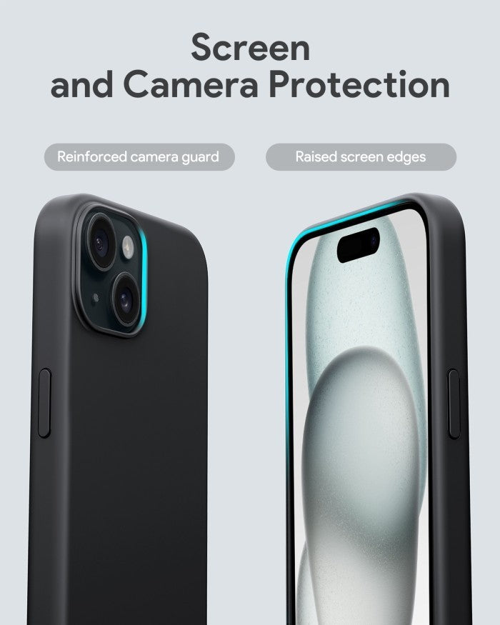 AUKEY iPhone 15 Pro Premium Silicone Case PC-GJ10C with MagSafe