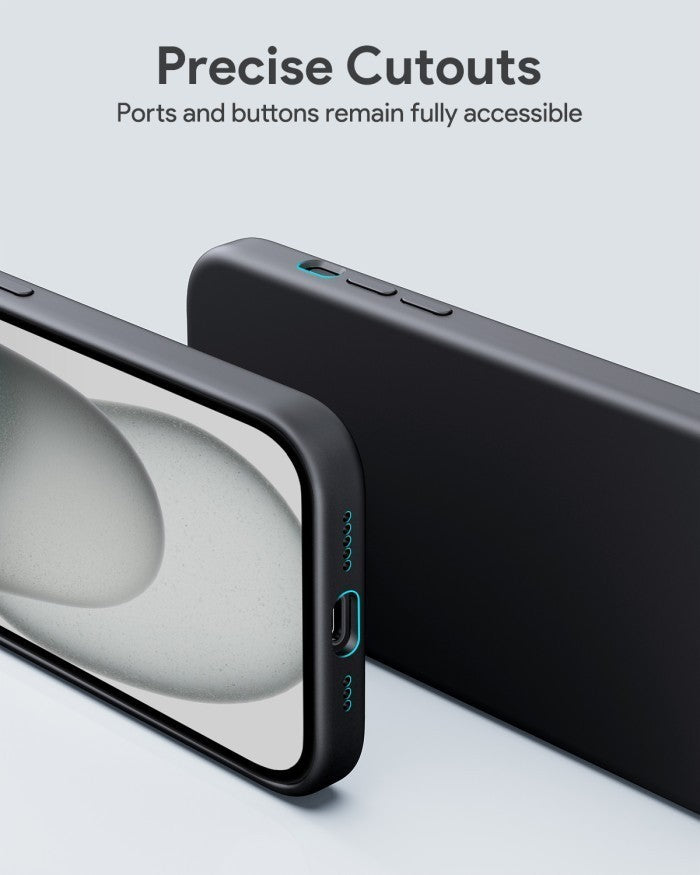 AUKEY iPhone 15 Pro Max Premium Silicone Case PC-GJ10D with MagSafe