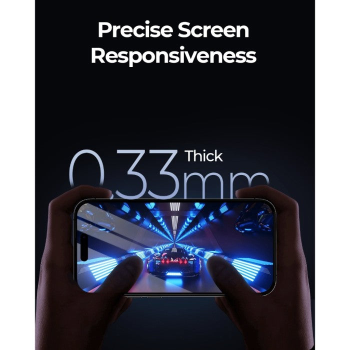 AUKEY iPhone 15 Premium PriviShield Privacy Tempered Glass SP-YS10