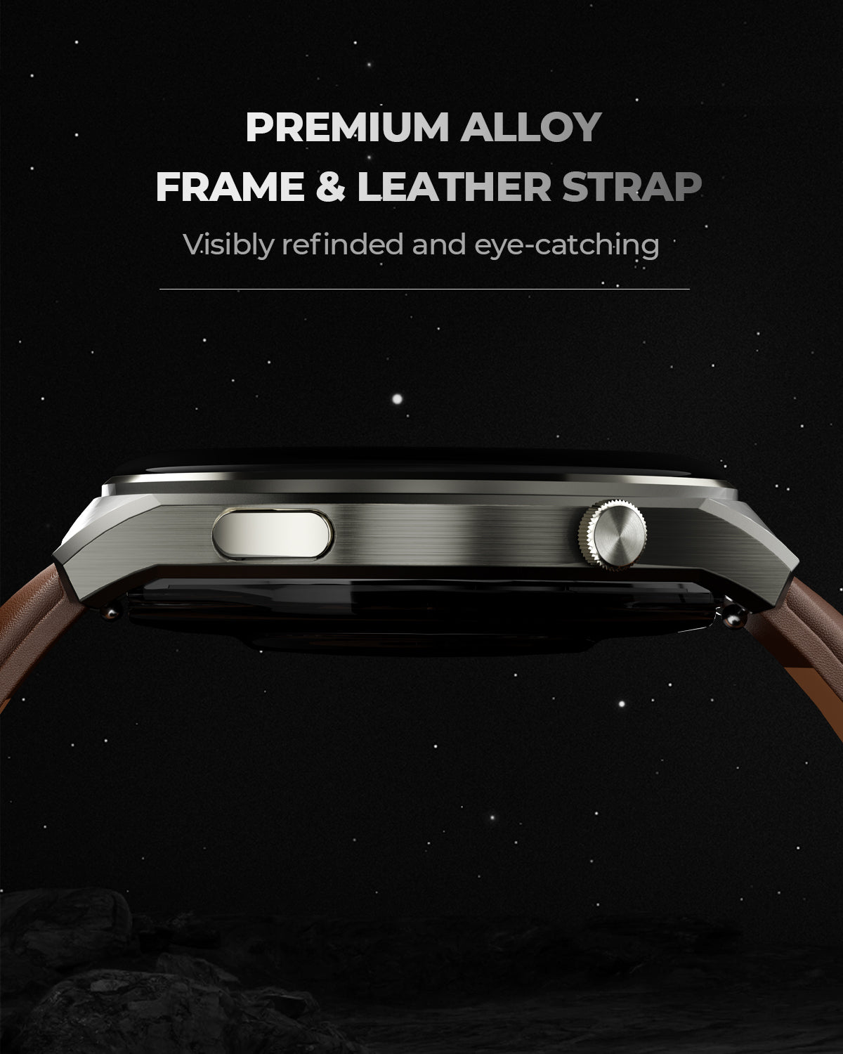 AUKEY SmartWatch 2 Layar Ultra Amoled Tahan Air BluetoothCall SW-2U