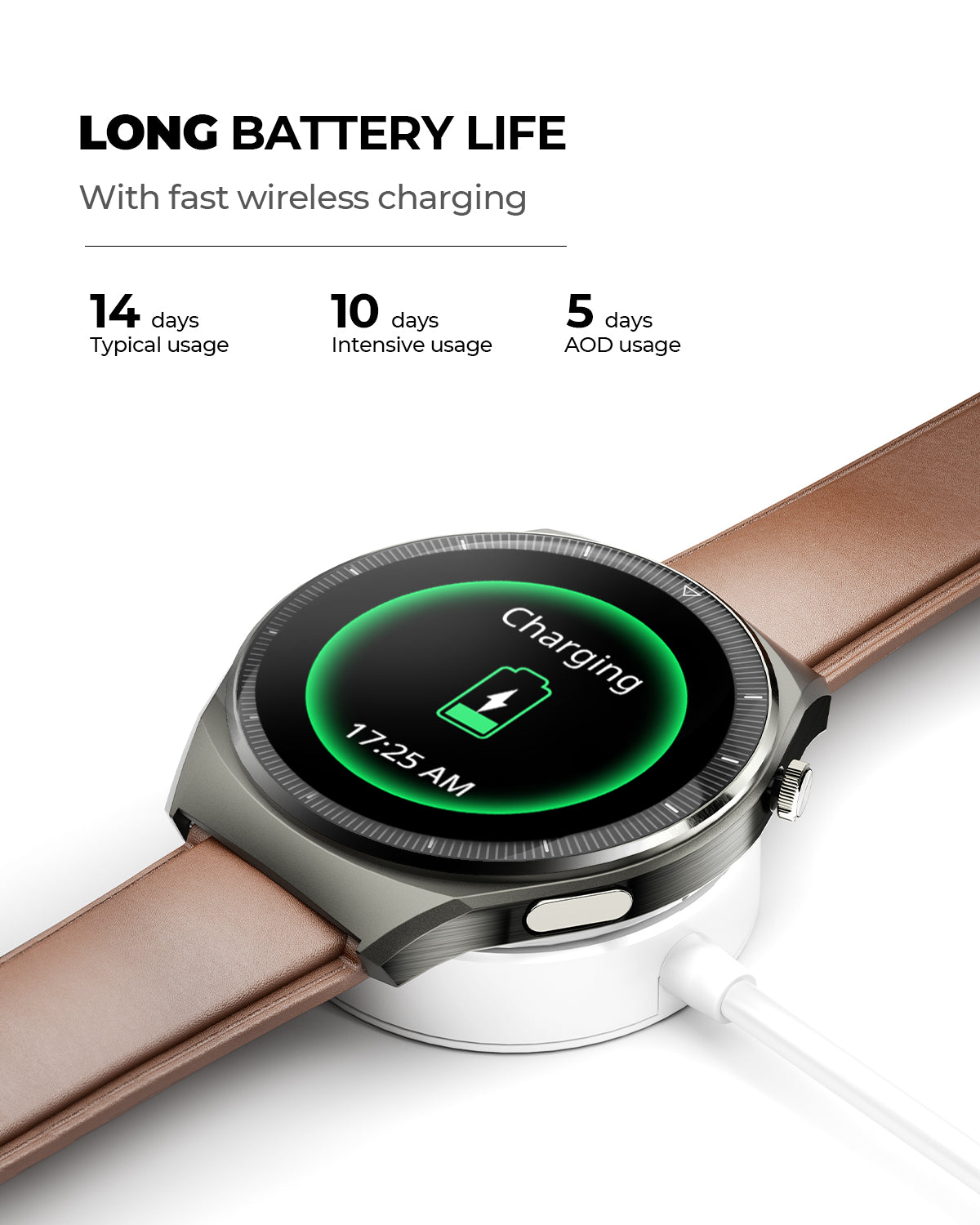 AUKEY SmartWatch 2 Layar Ultra Amoled Tahan Air BluetoothCall SW-2U
