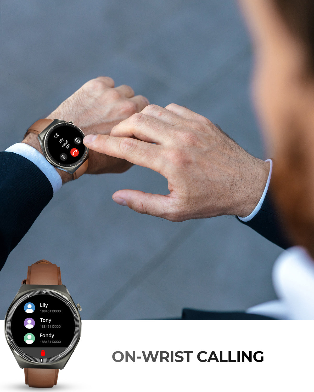 AUKEY SmartWatch 2 Layar Ultra Amoled Tahan Air BluetoothCall SW-2U