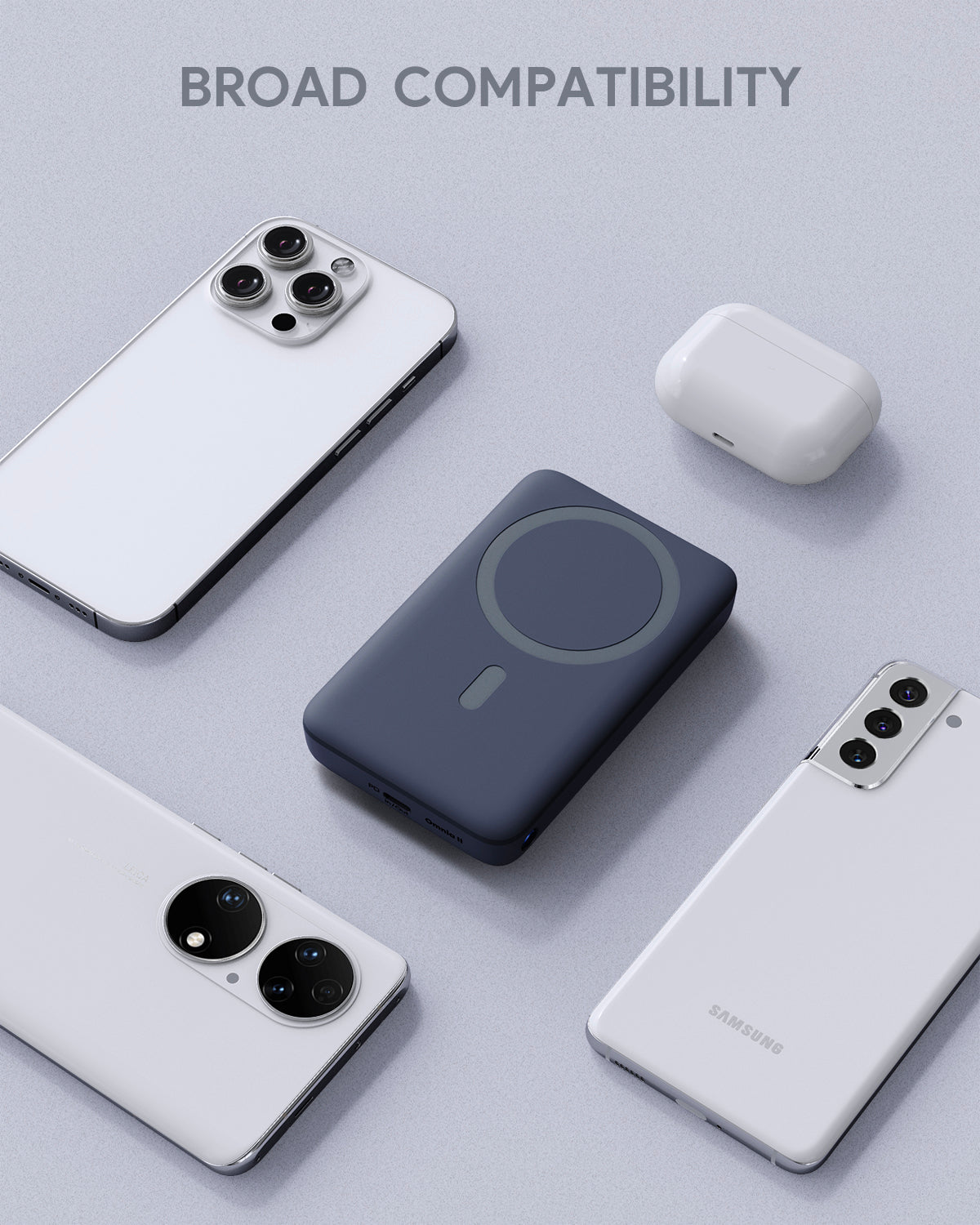 AUKEY Wireless Powerbank Magsafe 10000mah PB-MS02 USB-C 30W PD