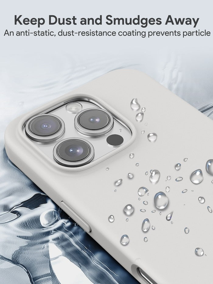 Casing Silikon Premium Magsafe iPhone 16 ProMax AUKEY Casing HP Liquid Flex Series PC-GJ20D