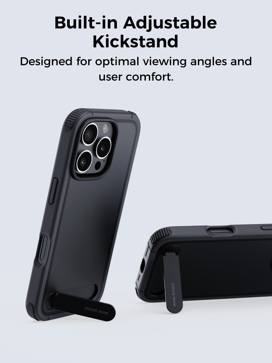 AUKEY iPhone 16 Pro & ProMax Magsafe Hard Shell Case Urban Guard Elite Premium PC-UG20