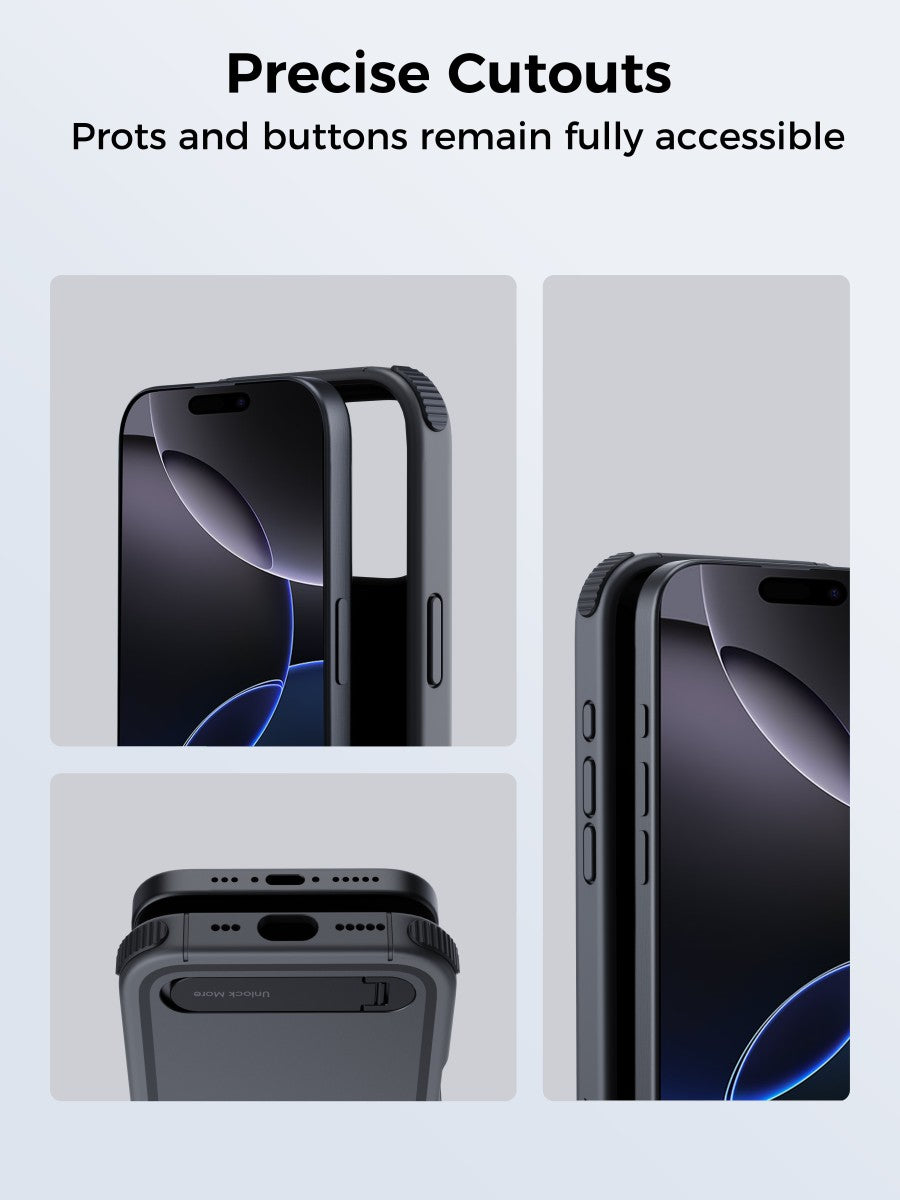 AUKEY iPhone 16 Pro & ProMax Magsafe Hard Shell Case Urban Guard Elite Premium PC-UG20
