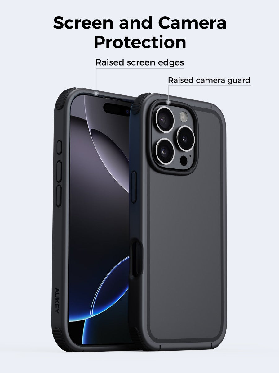 AUKEY iPhone 16 Pro & ProMax Magsafe Hard Shell Case Urban Guard Premium PC-UG21