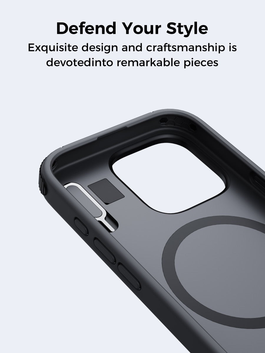 AUKEY iPhone 16 Pro & ProMax Magsafe Hard Shell Case Urban Guard Premium PC-UG21