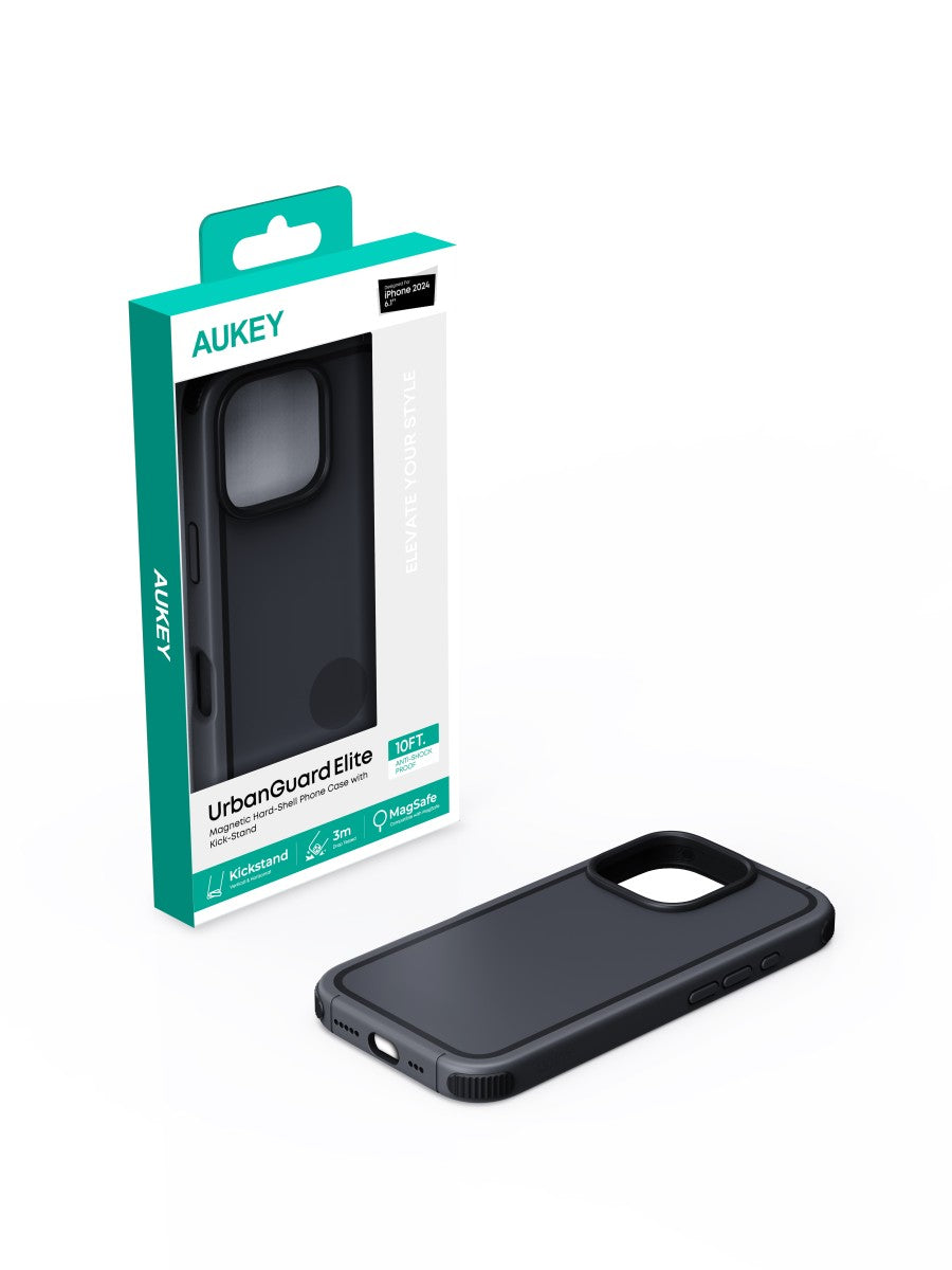 AUKEY iPhone 16 Pro & ProMax Magsafe Hard Shell Case Urban Guard Premium PC-UG21