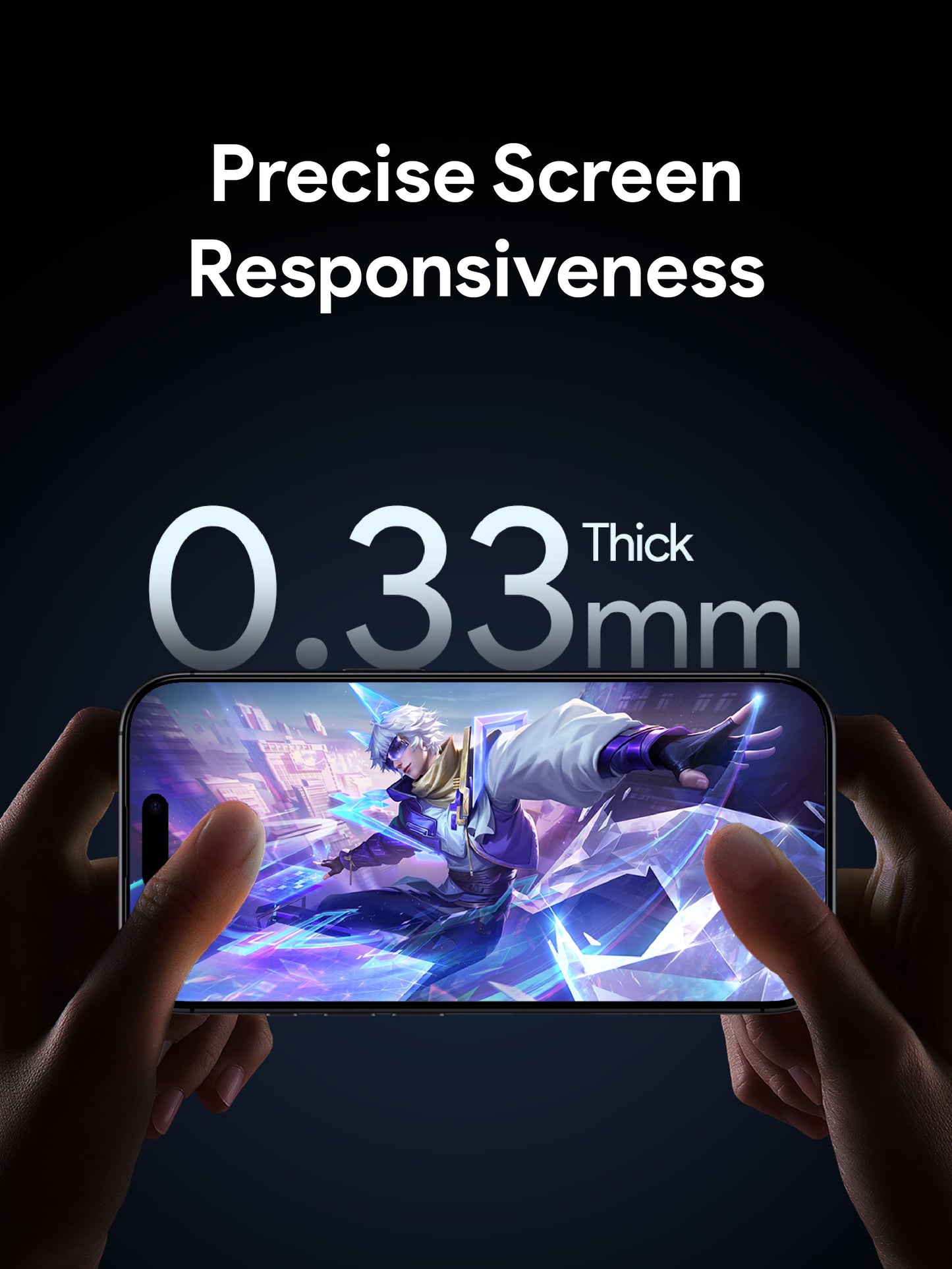 AUKEY iPhone 16 Series HD Tempered Glass Premium SP-HT20