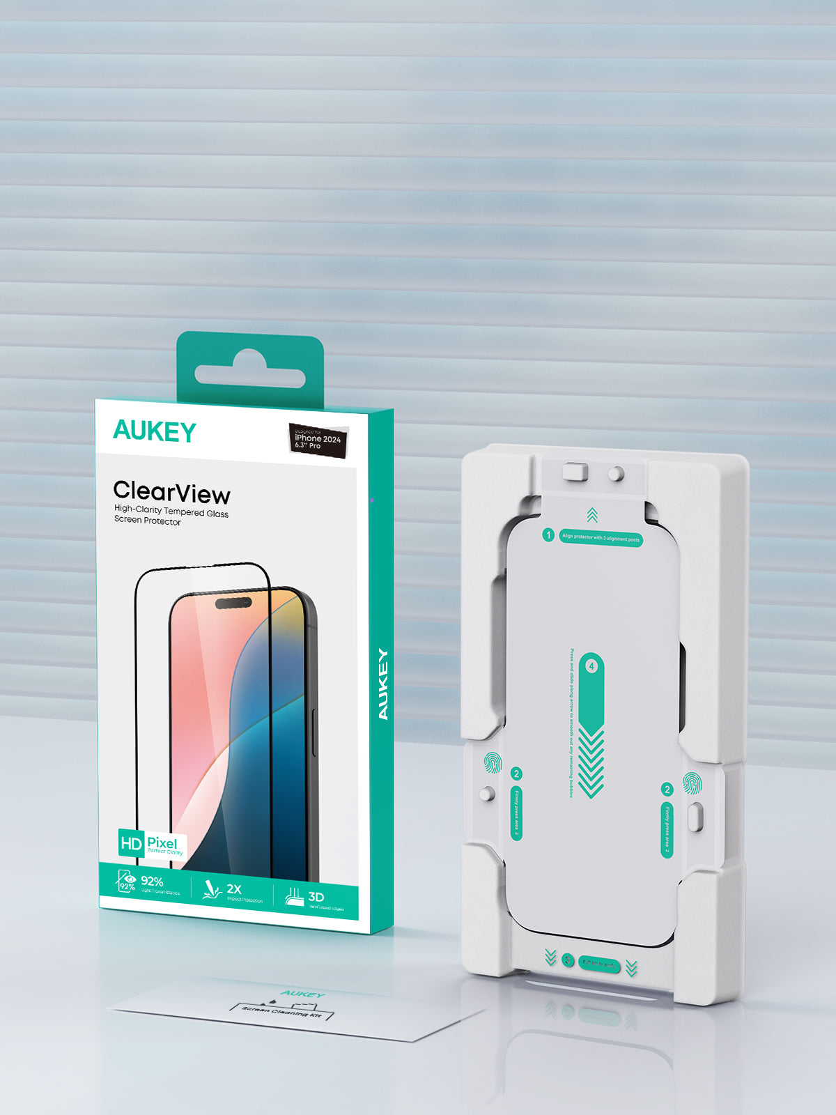 AUKEY iPhone 16 Series HD Tempered Glass Premium SP-HT20