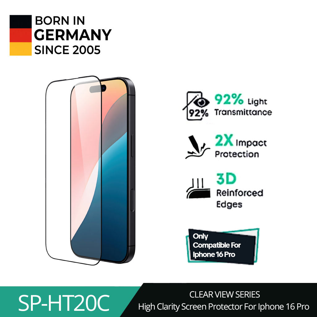 AUKEY iPhone 16 Series HD Tempered Glass Premium SP-HT20