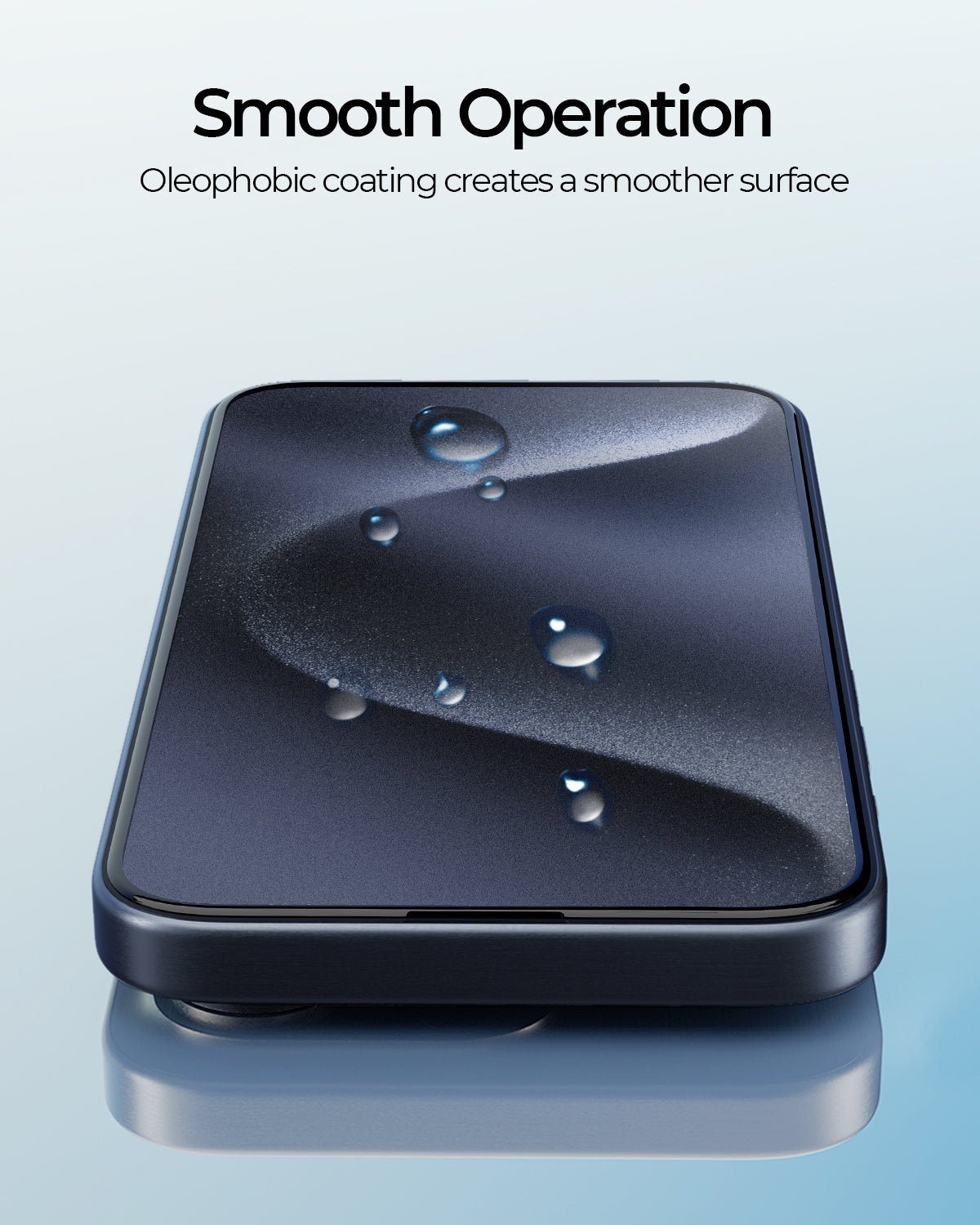 AUKEY iPhone 15 Premium Gaming Anti-Glare Matte Tempered Glass SP-YX10