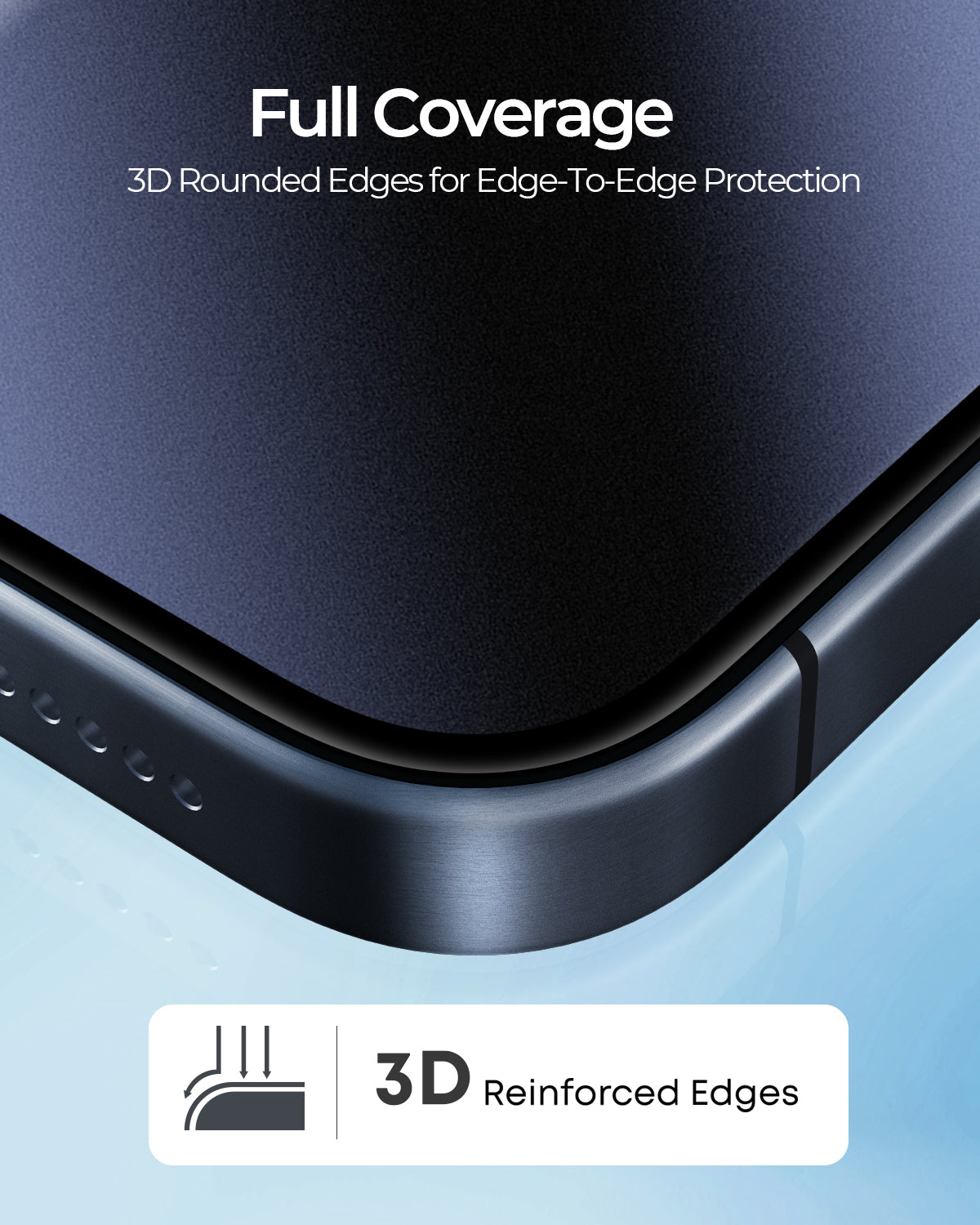 AUKEY iPhone 15 Premium Gaming Anti-Glare Matte Tempered Glass SP-YX10