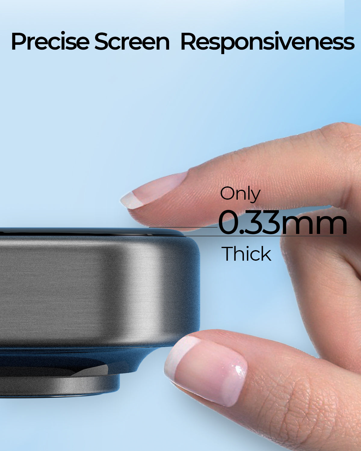 AUKEY iPhone 15 Premium Gaming Anti-Glare Matte Tempered Glass SP-YX10