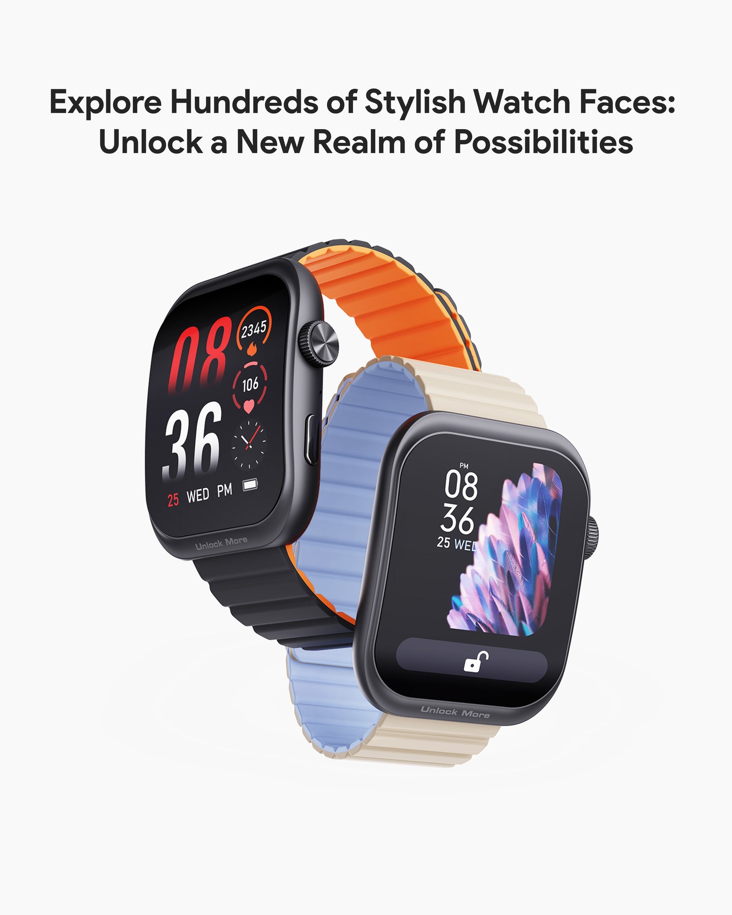 AUKEY SmartWatch 1 Ultra 1'96" Amoled Display IP67 Waterproof With 2 Sided Magnetic Stripe SW-1U