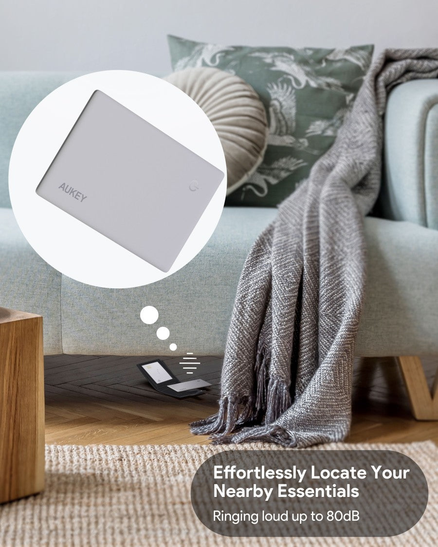 AUKEY Smart Slim AirTag Bluetooth Tracker For Apple Track Mate 2 Series TM-20