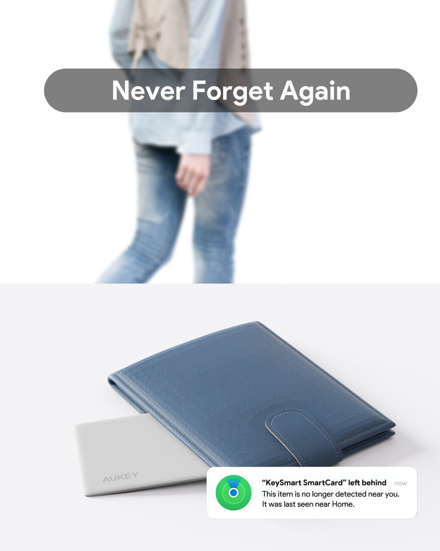 AUKEY Smart Slim AirTag Bluetooth Tracker For Apple Track Mate 2 Series TM-20