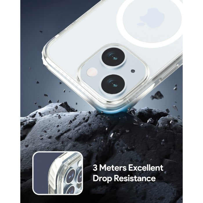AUKEY iPhone 15 Premium Protection Clear Case PC-TM11-CL with MagSafe