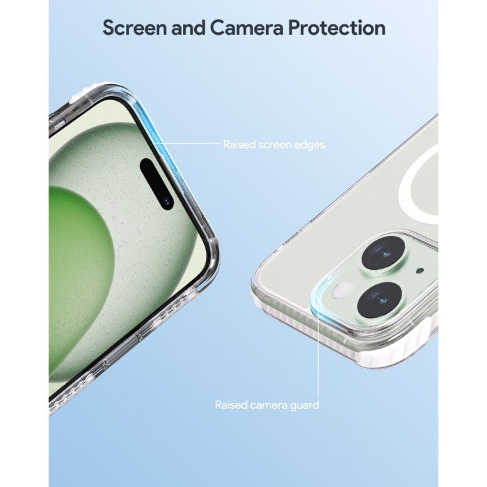 AUKEY iPhone 15 Premium Protection Clear Case PC-TM11-CL with MagSafe