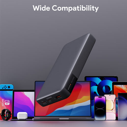 AUKEY Powerbank 20000mah PB-Y42-GY USB C 30W PD 3.0 Slim