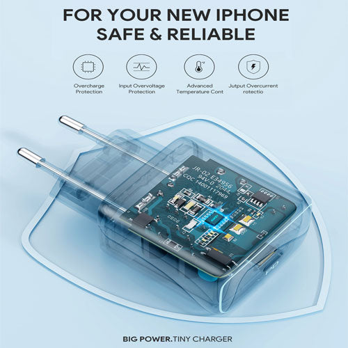 Aukey Charger Type C 30W PD 3.0 Power Delivery Fast Charging PA-R1P