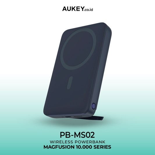 AUKEY Wireless Powerbank Magsafe 10000mah PB-MS02 USB-C 30W PD
