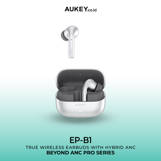 AUKEY TWS Bluetooth Beyond ANC Pro Series True Wireless Earbuds IPX5 EP-B1