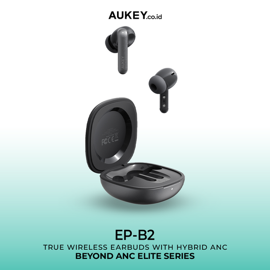 AUKEY TWS Bluetooth Beyond ANC Elite Series True Wireless Earbuds IPX4 EP-B2