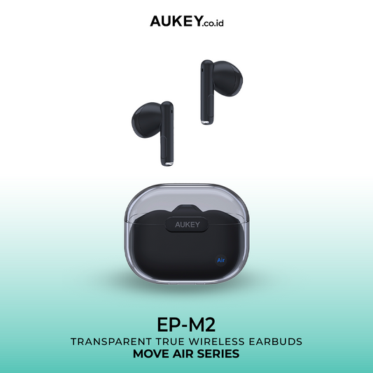 AUKEY TWS Bluetooth 5.3 True Wireless Earbuds IPX4 Water Proof EP-M2