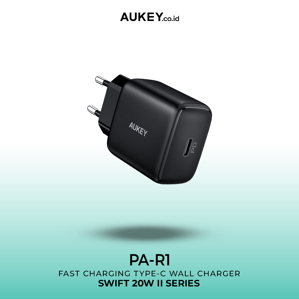 AUKEY Charger Port USB C 20W PA-R1-BK