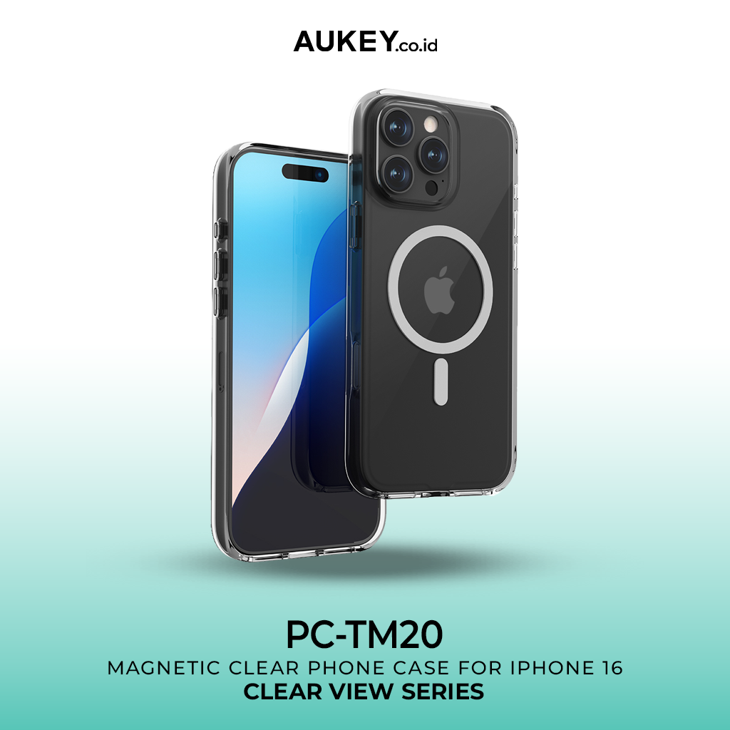 Casing Bening Magsafe iPhone 16 AUKEY Premium PC-TM20