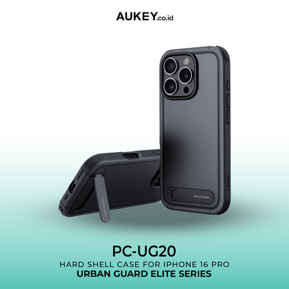 AUKEY iPhone 16 Pro & ProMax Magsafe Hard Shell Case Urban Guard Elite Premium PC-UG20