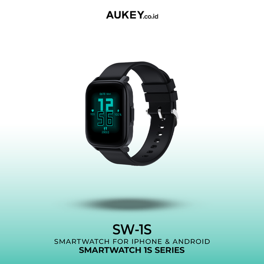 AUKEY SmartWatch 1 S Water Proof IP68 With Bluetooth Call SW-1S