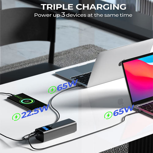Powerbank AUKEY 26800mAh PB-Y45-GY USB C 140W SUPER PD 3.1 PPS